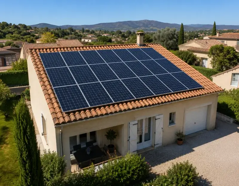 Prime à l'autoconsommation panneaux solaires Fouzilhon — aide financière de l'État